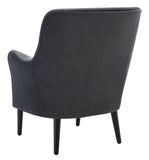 Arlyss Accent Chair Black Wood ACH4010C