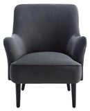 Arlyss Accent Chair Black Wood ACH4010C