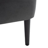 Arlyss Accent Chair Black Wood ACH4010C