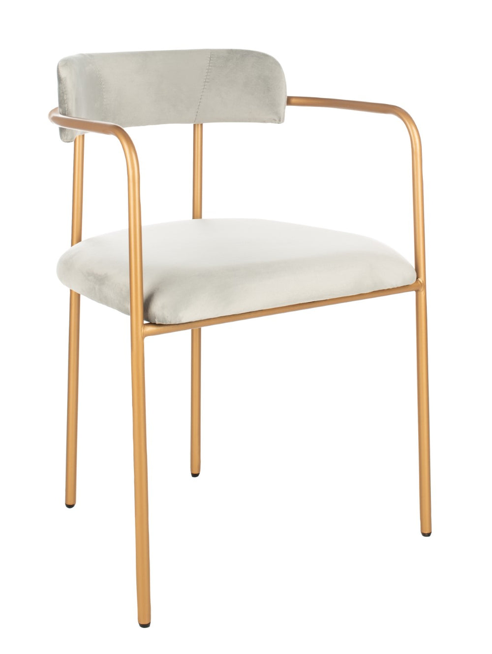 Safavieh - Set of 2 - Camille Side Chair Grey Gold ACH6201A-SET2 889048599192