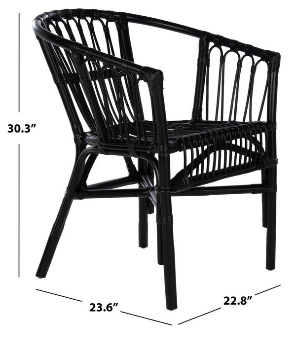 Adriana Rattan Accent Chair