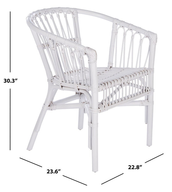 Adriana Rattan Accent Chair