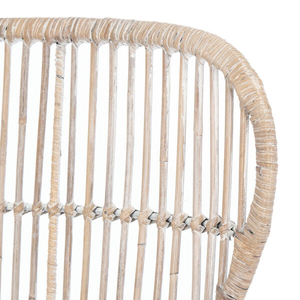 Lenu Rattan Accent Chair W/ Cushion