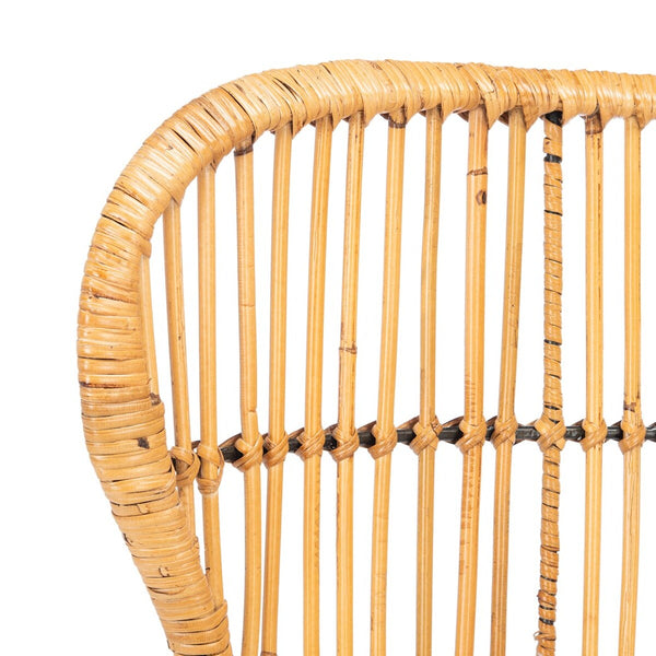 Lenu Rattan Accent Chair W/ Cushion