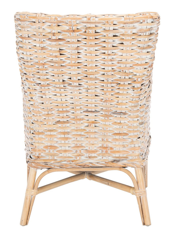Cristen Rattan Accent Chair W/ Cushion
