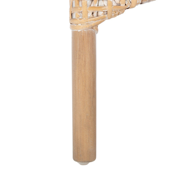 Charlie Rattan Accent Chair W/ Cushion