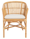Olivia Rattan Accent Chair W/ Cushion