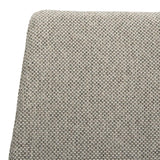 Safavieh - Set of 2 - Terra Dining Chair Midcentury Modern Light Grey Black Powder Coating Plywood Foam Iron Polyester ACH7004B-SET2 889048316072