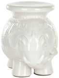 Safavieh Stool Elephant White Ceramic ACS4501A 683726468233 (4533888516141)