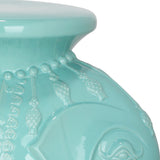 Safavieh Stool Elephant Light Blue Ceramic ACS4501C 683726421993 (4533888516141)