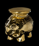 Safavieh Stool Elephant Gold Ceramic ACS4501D 683726468486 (4533888516141)