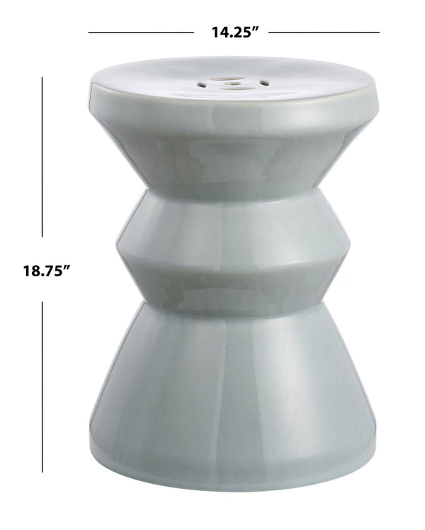 Safavieh Larsa Garden Stool in Light Blue ACS4576A