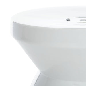 Safavieh Larsa Garden Stool in White ACS4576B