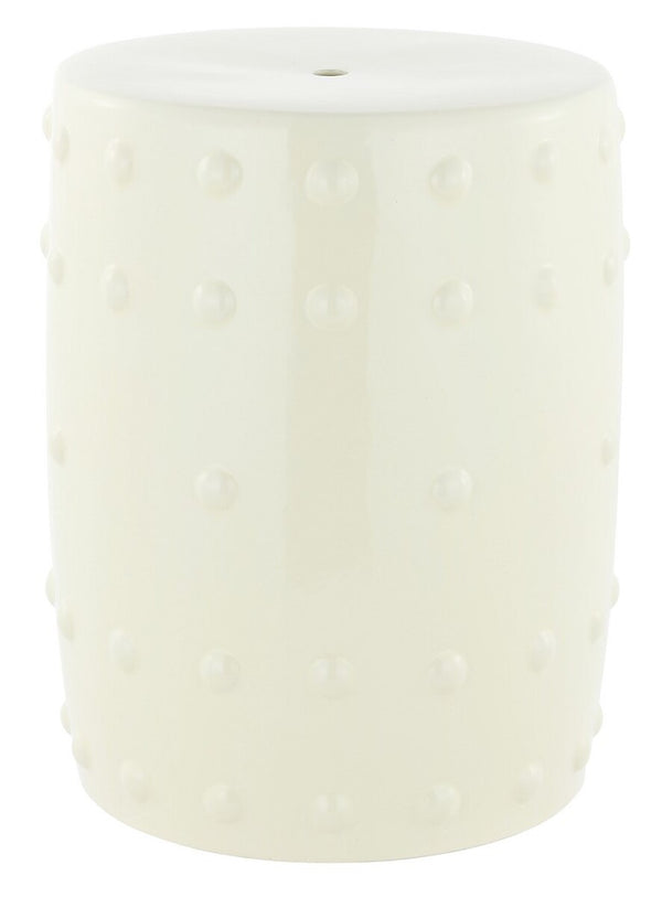 Safavieh Pashet Garden Stool Grey Ceramic ACS4590A