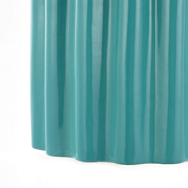 Safavieh Tulett, 18 Inch, Robin'S Egg Blue, Ceramic Garden Stool​ Robins Egg Blue Ceramic ACS4600B