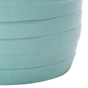 Safavieh Katrice Garden Stool Teal Ceramic ACS5201B