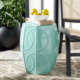 Safavieh Kameko Garden Stool in Blue ACS5205A