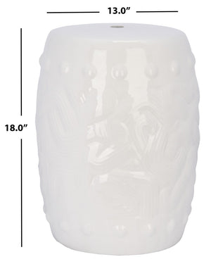 Safavieh Panthea Garden Stool in Ivory ACS5206A