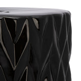 Safavieh Pansy Garden Stool in Black ACS5212A