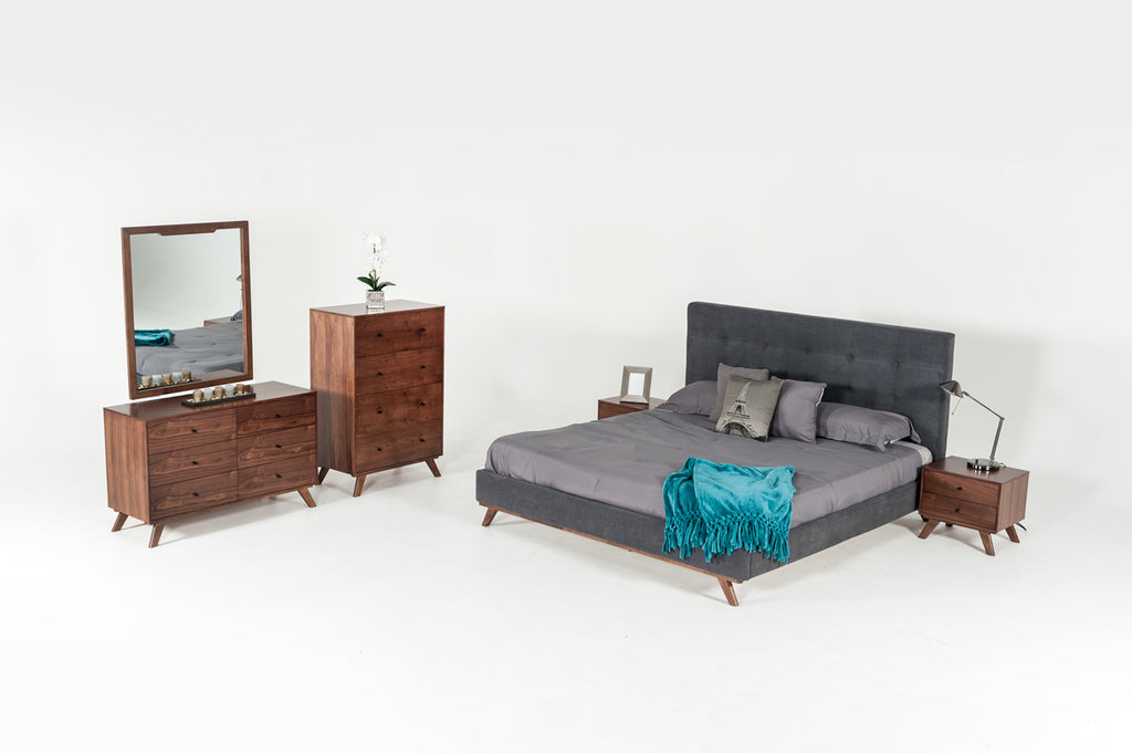 VIG Furniture Modrest Addison Mid-Century Modern Walnut Chest VGMABR-38-CHEST