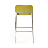 VIG Furniture Modrest Adhil Modern Green Fabric Bar Stool VGOBA105-F-GRN