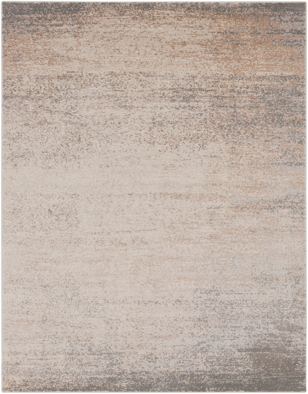 Amadeo ADO-1011 Modern Polypropylene, Polyester Rug ADO1011-710102 Dark Brown, Taupe, Cream, Ivory 70% Polypropylene, 30% Polyester 7'10" x 10'2"
