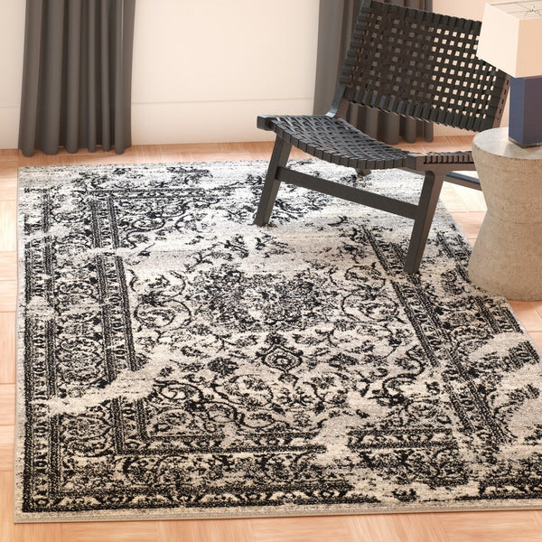Safavieh Adirondack 101 Power Loomed 55% Polypropylene/ 40% Jute/ 5% Polyester Rug ADR101A-4SQ