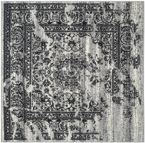Safavieh Adirondack 101 Power Loomed 55% Polypropylene/ 40% Jute/ 5% Polyester Rug ADR101A-4SQ