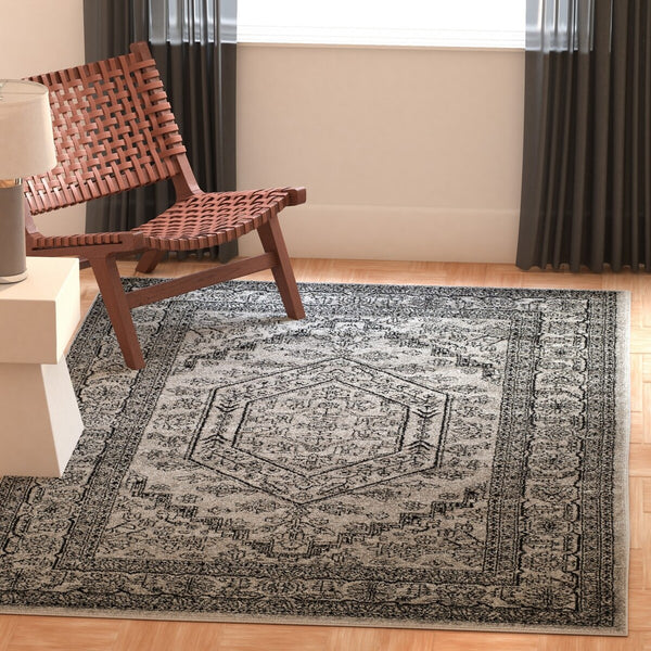Safavieh Adirondack 108 Power Loomed 55% Polypropylene/ 40% Jute/ 5% Polyester Rug ADR108A-4SQ