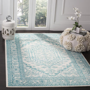Safavieh Adirondack 108 Power Loomed 55% Polypropylene/ 40% Jute/ 5% Polyester Rug ADR108G-6SQ