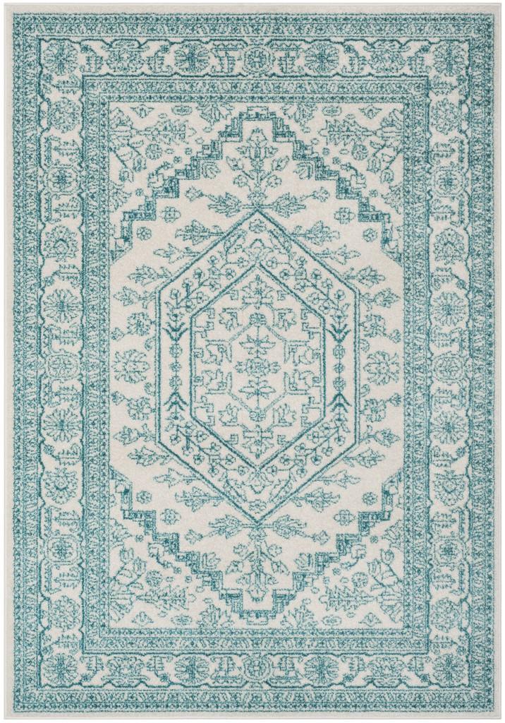 Safavieh Adirondack 108 Power Loomed 55% Polypropylene/ 40% Jute/ 5% Polyester Rug ADR108G-6SQ