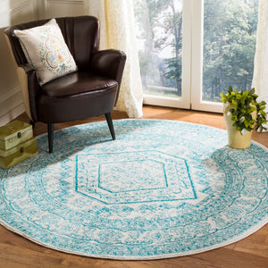 Safavieh Adirondack 108 Power Loomed 55% Polypropylene/ 40% Jute/ 5% Polyester Rug ADR108G-6SQ