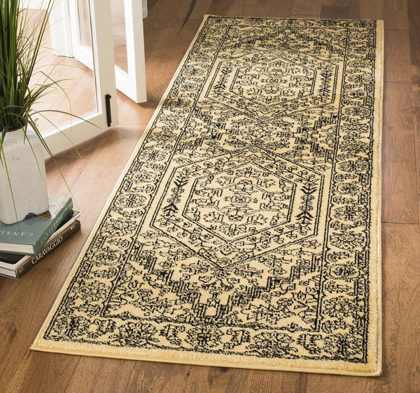 Safavieh Adirondack 108 Power Loomed 55% Polypropylene/ 40% Jute/ 5% Polyester Rug ADR108H-4SQ