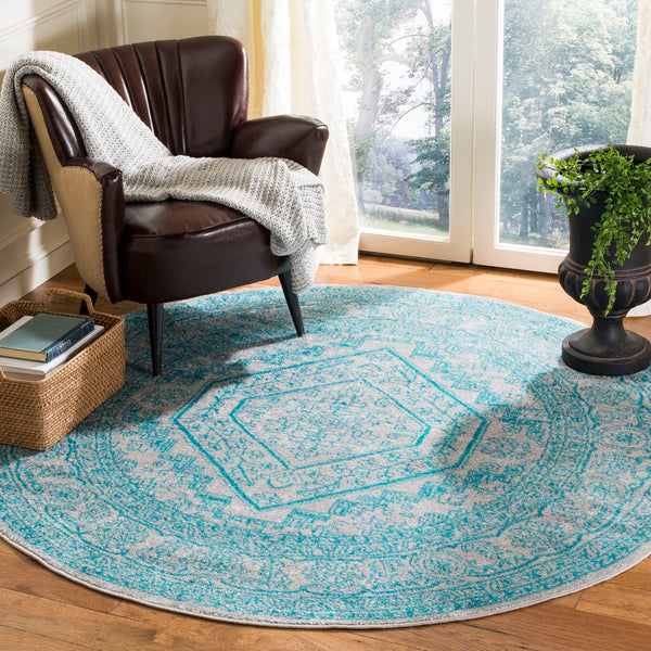 Safavieh Adirondack 108 Power Loomed 55% Polypropylene/ 40% Jute/ 5% Polyester Rug ADR108L-6SQ