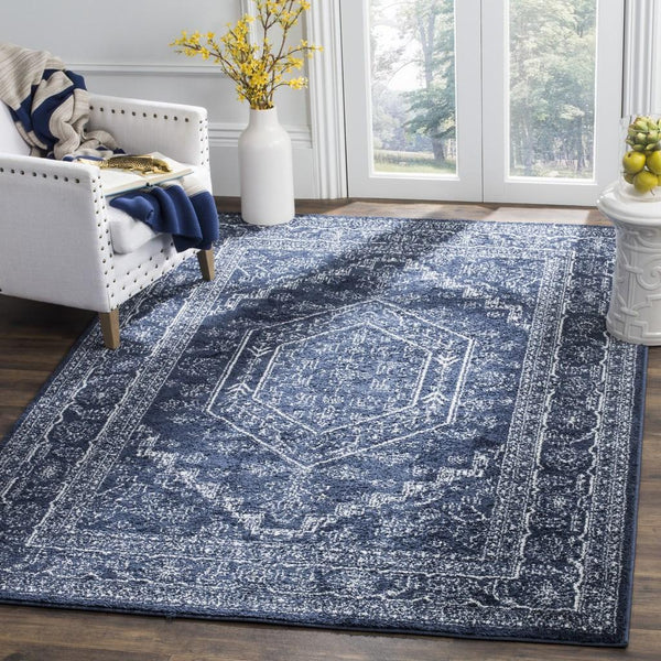 Safavieh Adirondack 108 Power Loomed 55% Polypropylene/ 40% Jute/ 5% Polyester Rug ADR108N-6SQ