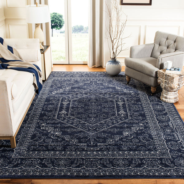 Safavieh Adirondack 108 Power Loomed 55% Polypropylene/ 40% Jute/ 5% Polyester Rug ADR108N-6SQ