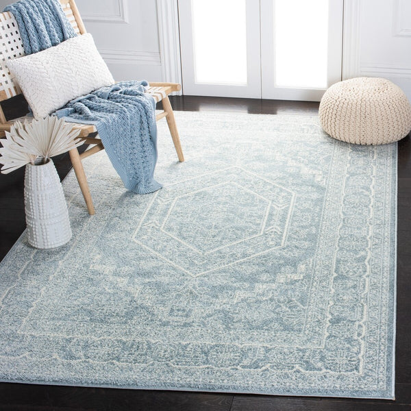 Safavieh Adirondack 108 Power Loomed 55% Polypropylene/ 40% Jute/ 5% Polyester Rug ADR108T-6SQ