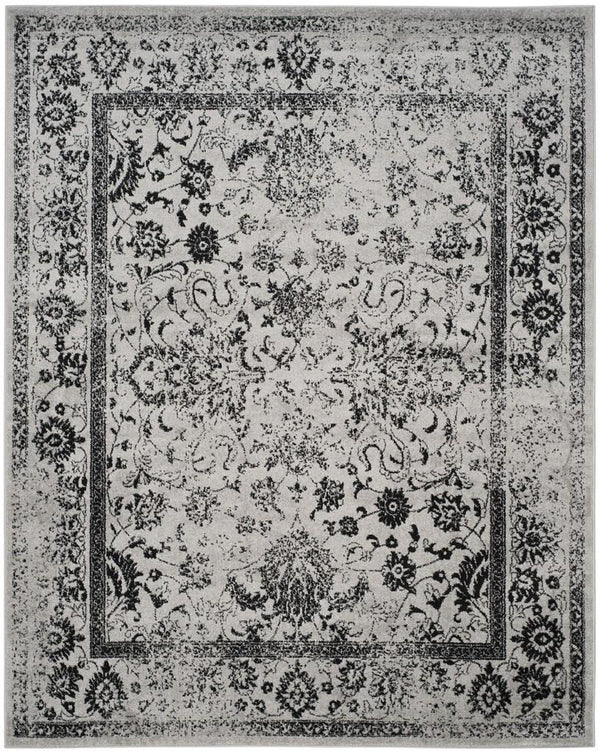 Safavieh Adirondack 109 Power Loomed 55% Polypropylene/ 40% Jute/ 5% Polyester Rug ADR109B-4SQ