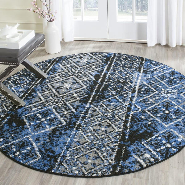 Safavieh Adirondack 111 Power Loomed 55% Polypropylene/ 40% Jute/ 5% Polyester Rug ADR111A-4SQ