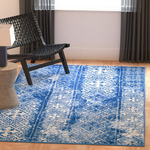 Safavieh Adirondack 111 Power Loomed 55% Polypropylene/ 40% Jute/ 5% Polyester Rug ADR111F-4SQ