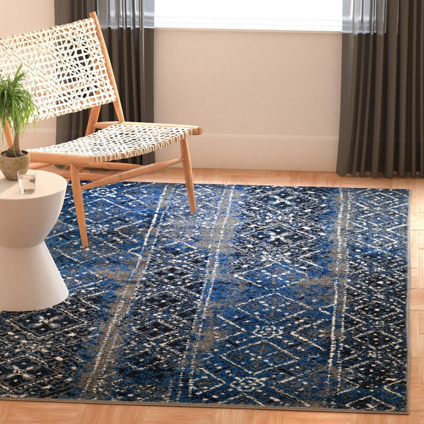 Safavieh Adirondack 111 Power Loomed 55% Polypropylene/ 40% Jute/ 5% Polyester Rug ADR111G-4SQ