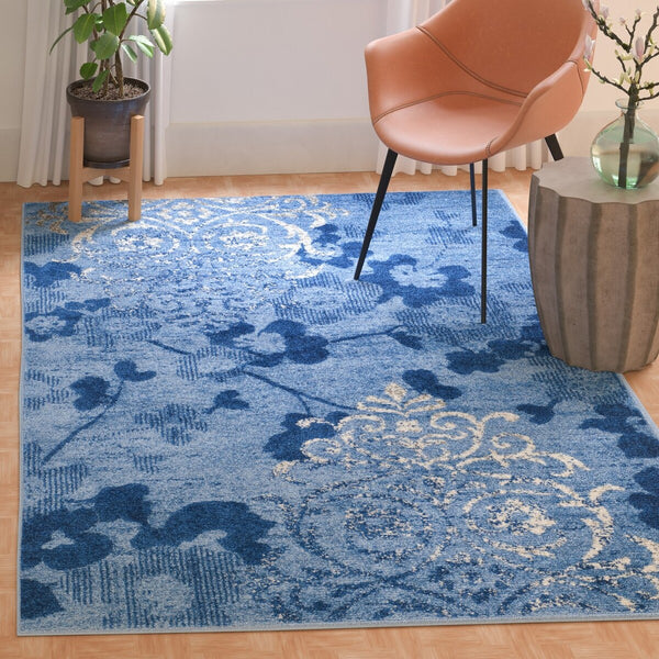 Safavieh Adirondack 114 Power Loomed 55% Polypropylene/ 40% Jute/ 5% Polyester Rug ADR114F-4SQ