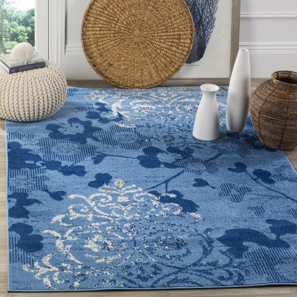 Safavieh Adirondack 114 Power Loomed 55% Polypropylene/ 40% Jute/ 5% Polyester Rug ADR114F-4SQ