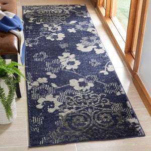 Safavieh Adirondack 114 Power Loomed 55% Polypropylene/ 40% Jute/ 5% Polyester Floral Rug ADR114N-4SQ