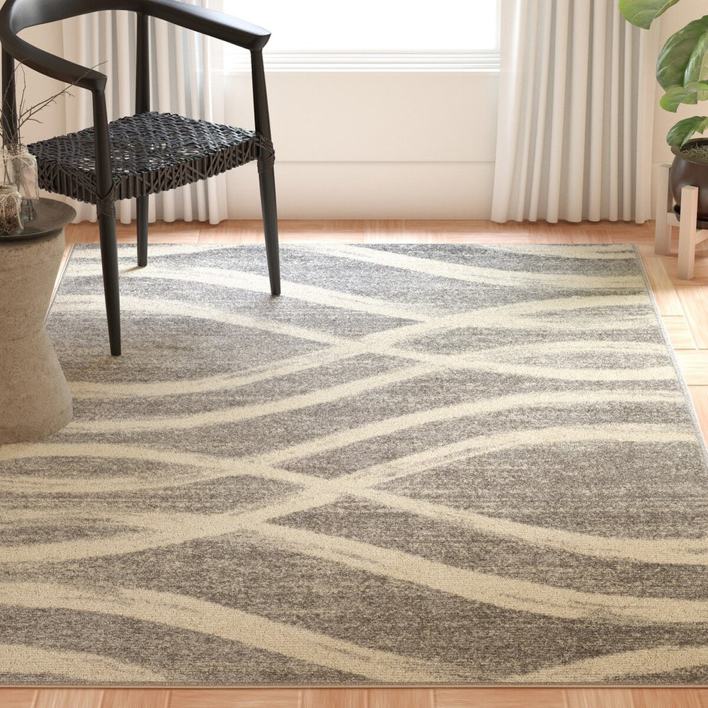 Safavieh Adorindack 125 Power Loomed 55% Polypropylene/ 40% Jute/ 5% Polyester Rug ADR125B-4SQ
