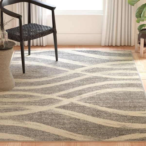 Safavieh Adorindack 125 Power Loomed 55% Polypropylene/ 40% Jute/ 5% Polyester Rug ADR125B-4SQ