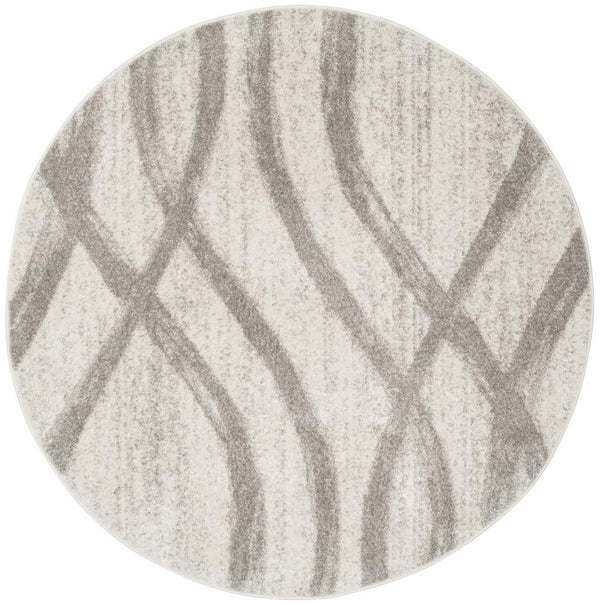 Safavieh Adorindack 125 Power Loomed 55% Polypropylene/ 40% Jute/ 5% Polyester Rug ADR125C-4SQ