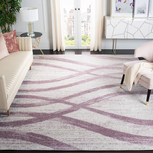 Safavieh Adorindack 125 Power Loomed 55% Polypropylene/ 40% Jute/ 5% Polyester Rug ADR125L-8SQ