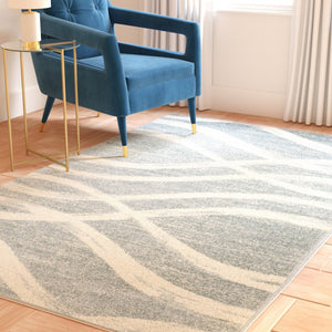 Safavieh Adorindack 125 Power Loomed 55% Polypropylene/ 40% Jute/ 5% Polyester Rug ADR125T-8SQ