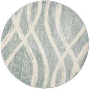 Safavieh Adorindack 125 Power Loomed 55% Polypropylene/ 40% Jute/ 5% Polyester Rug ADR125T-8SQ